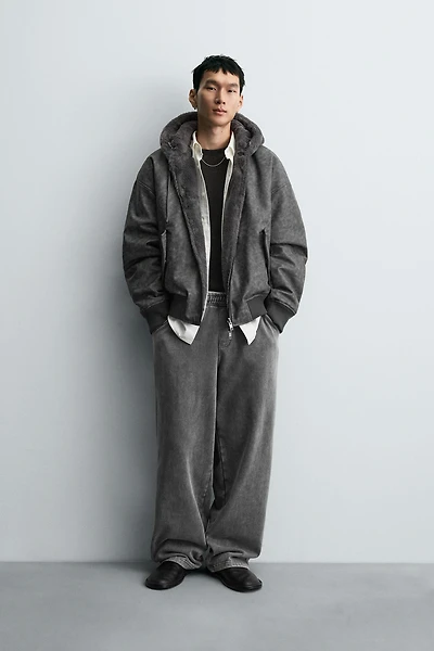 BLOUSON BOMBER RÉVERSIBLE