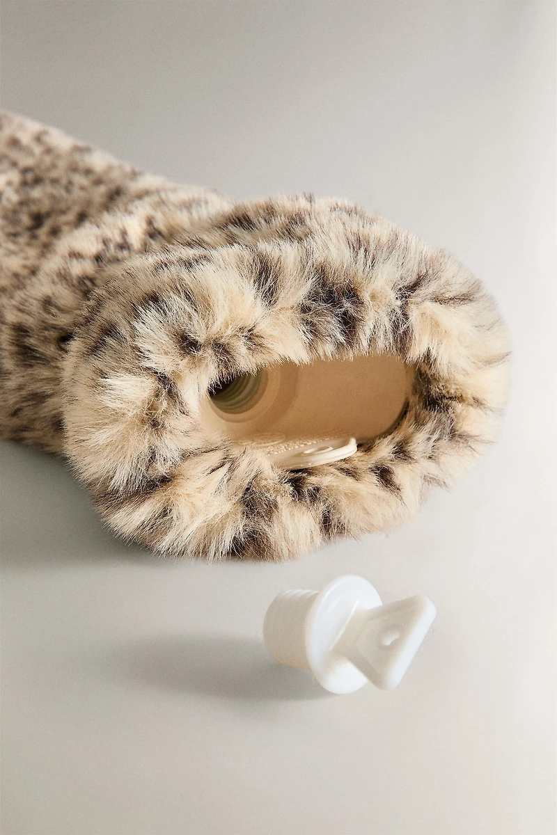 ANIMAL PRINT HOT WATER BOTTLE