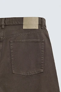 PANTALON STRAIGHT FIT STRUCTURÉ
