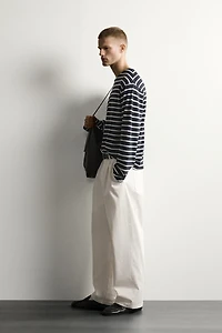 STRIPED JACQUARD T-SHIRT AARON LEVINE X ZARA