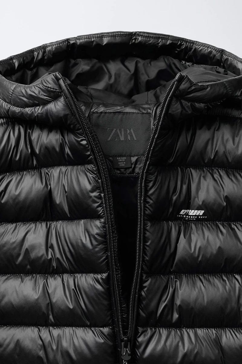 BLOUSON ULTRALÉGER INSCRIPTION