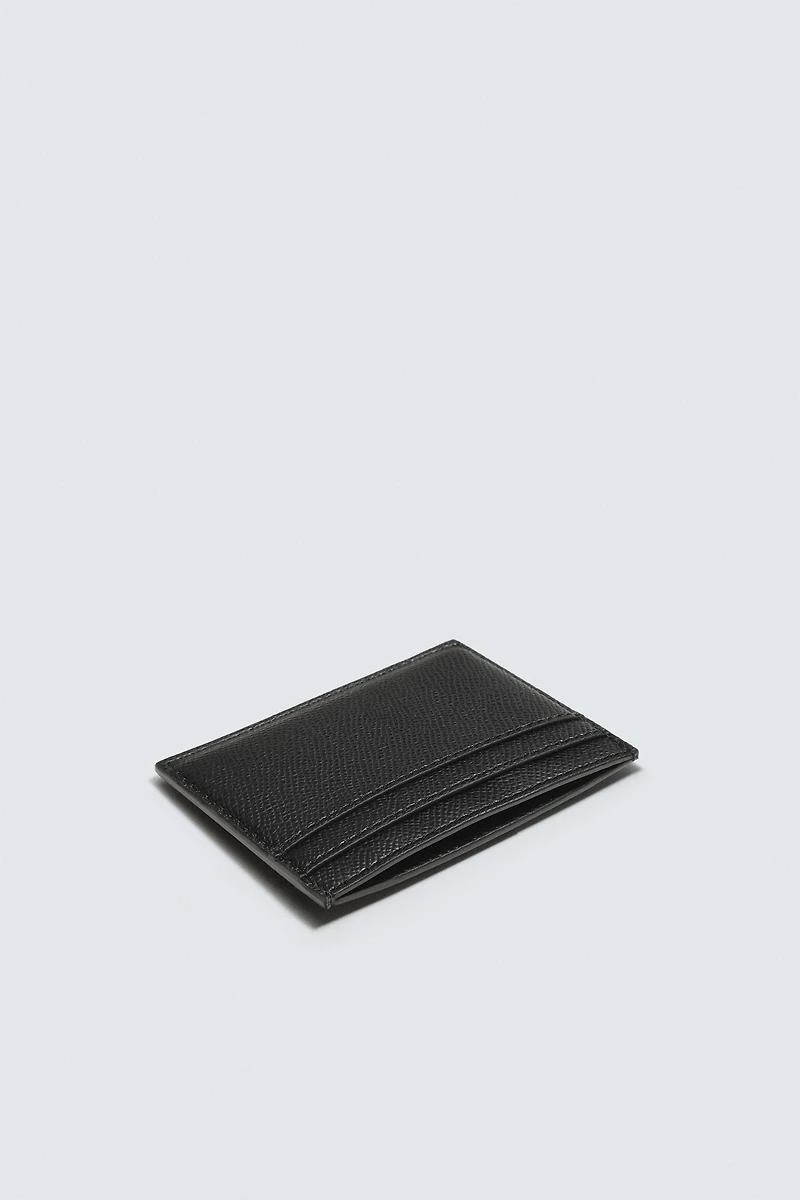 TEXTURED CARD HOLDER