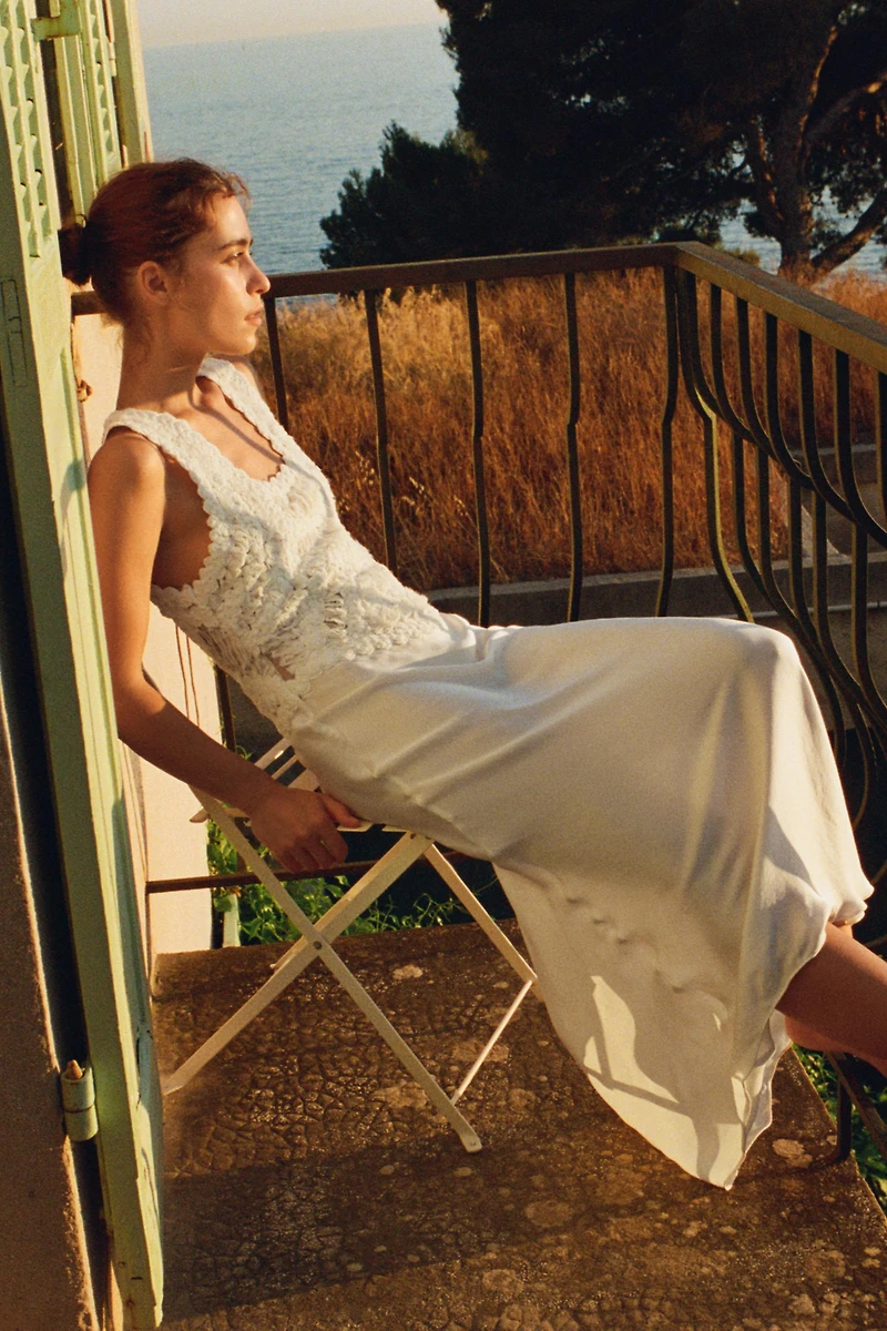 CROCHET TEXTURE DRESS