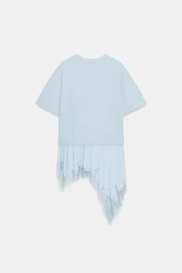 COMBINATION LACE T-SHIRT