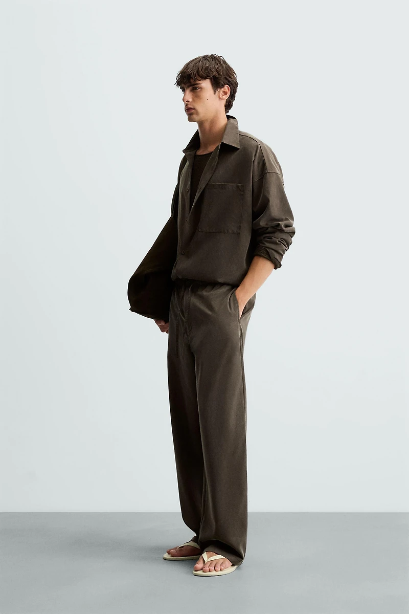 PANTALON FLUIDE COUPE DÉCONTRACTÉE