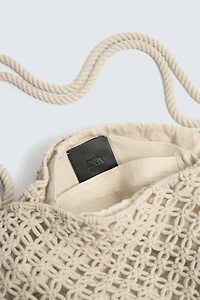 MACRAME SHOULDER BAG