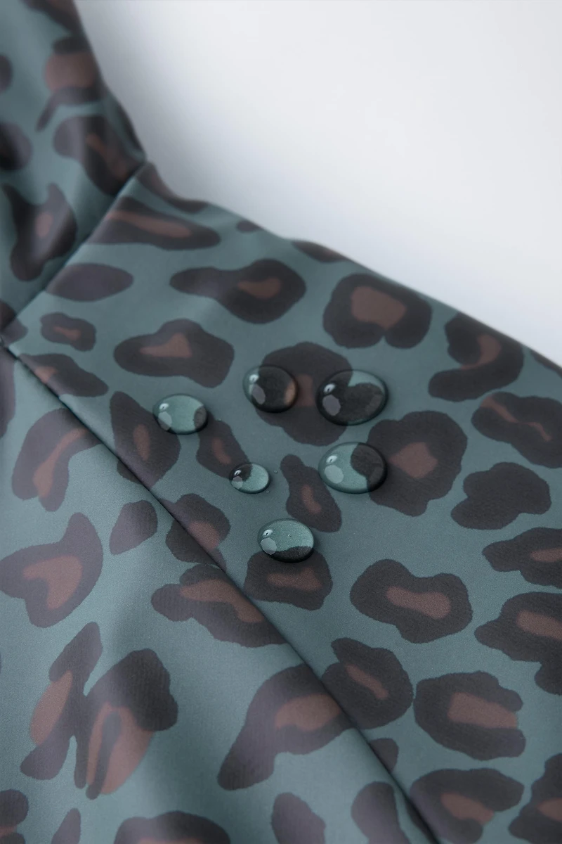 CIRÉ GOMMÉ ANIMAL PRINT WATER RESISTANT