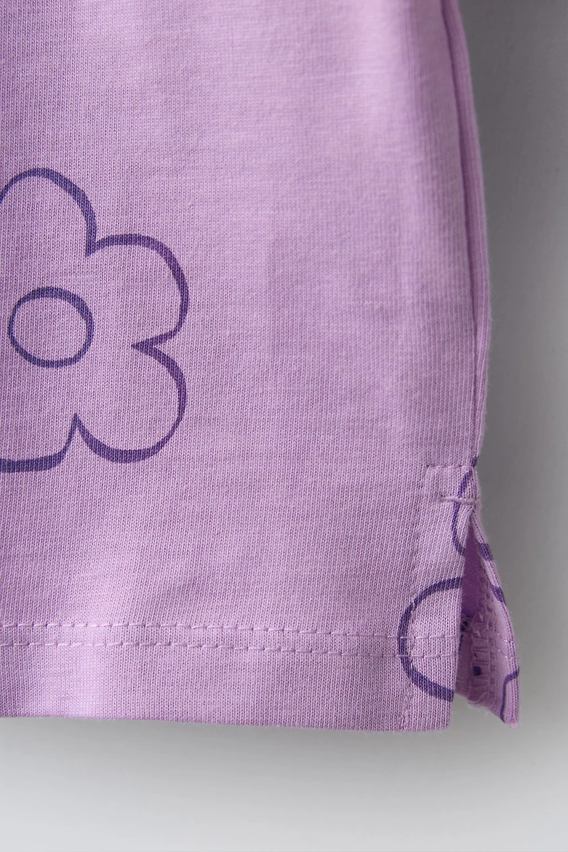 T-SHIRT À FLEURS