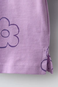 T-SHIRT À FLEURS