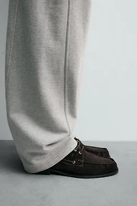 CHAMPION ® X ZARA LEATHER BOAT SHOES