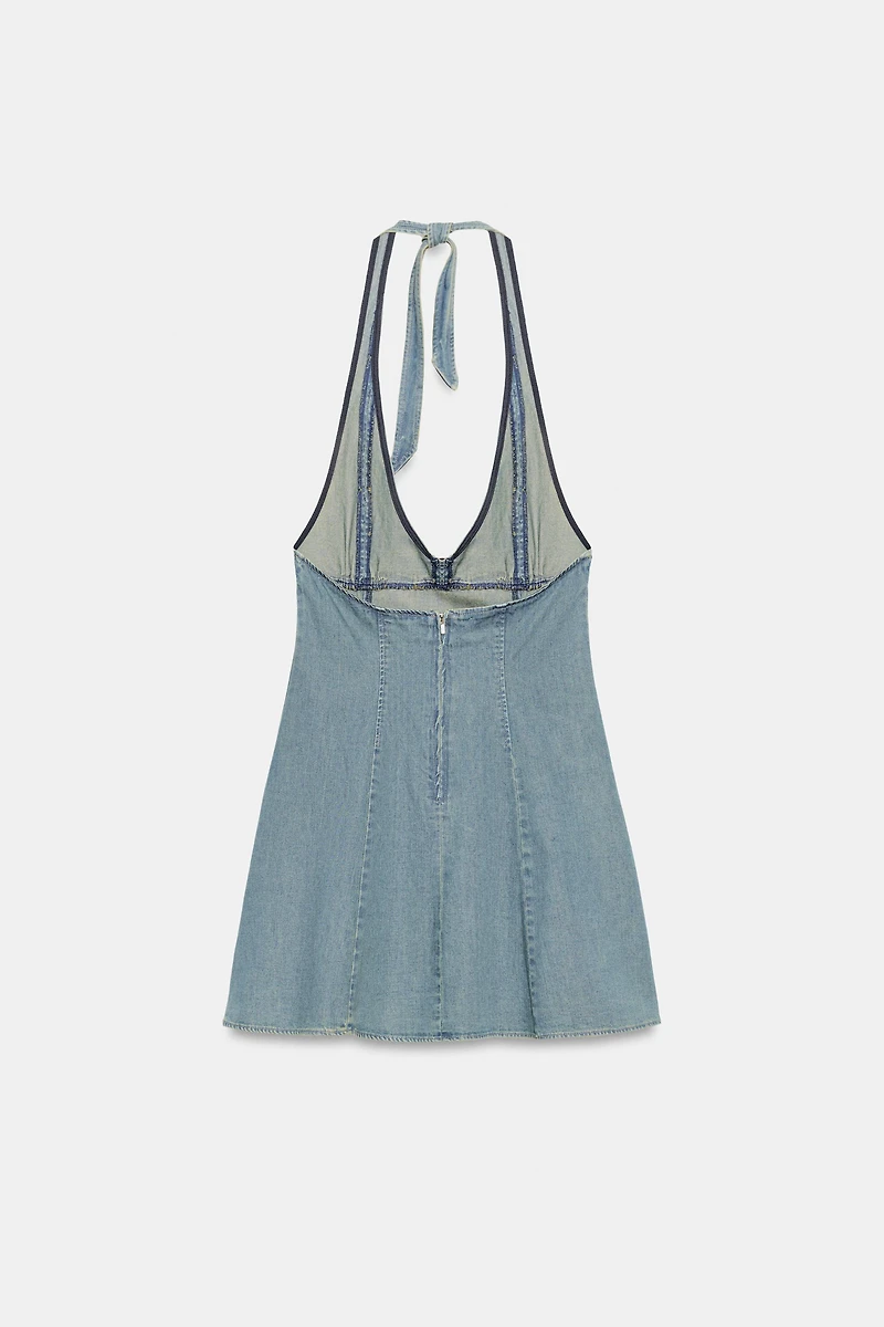 MINI HALTER DRESS