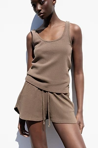 SHORT EFFET DÉLAVÉ