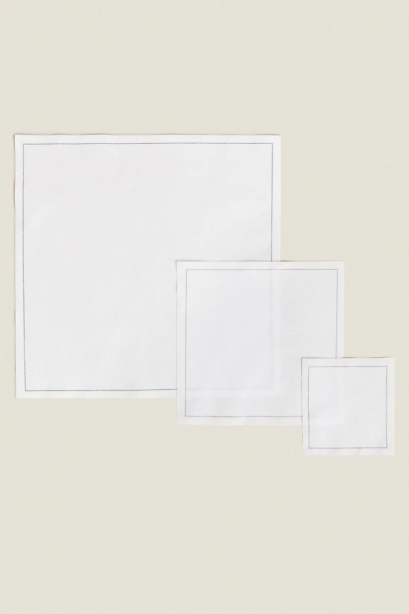 SET OF REUSABLE NAPKINS (SET 20)