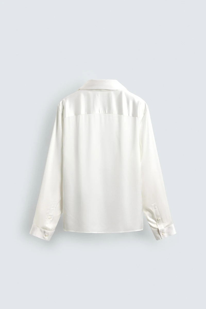 CHEMISE FLUIDE AVEC NŒUD