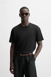 HEAVYWEIGHT BASIC RIBBED T-SHIRT
