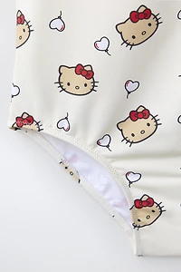 2-6 YEARS/ HELLO KITTY © SANRIO PRINT SWIMSUIT