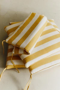 STRIPED BENCH BACK CUSHION