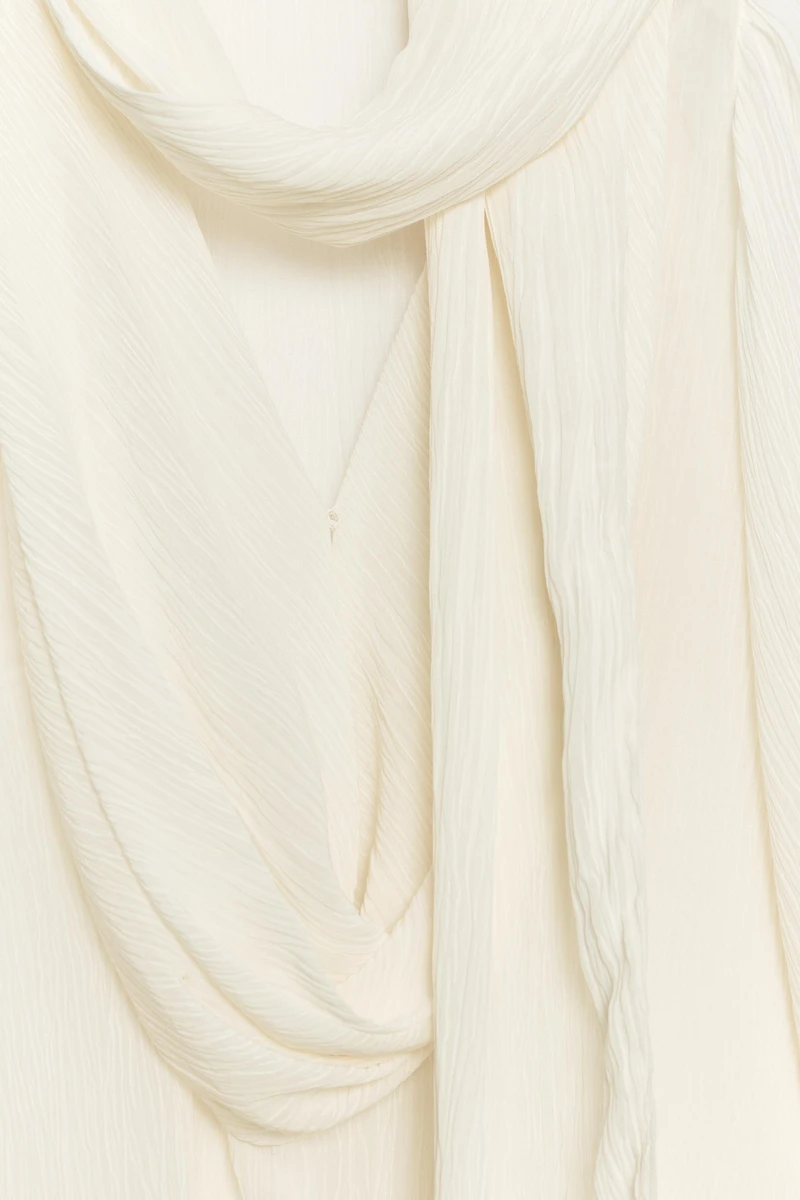 ZW COLLECTION TIE-NECK SHIRT