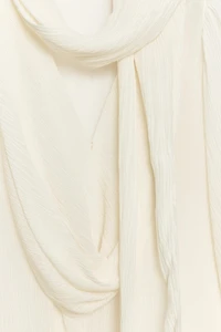 ZW COLLECTION TIE-NECK SHIRT