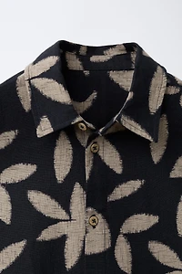 LEAF PRINT SHIRT