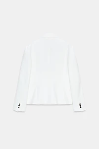 VESTE AJUSTÉE ÉPAULES MARQUÉES