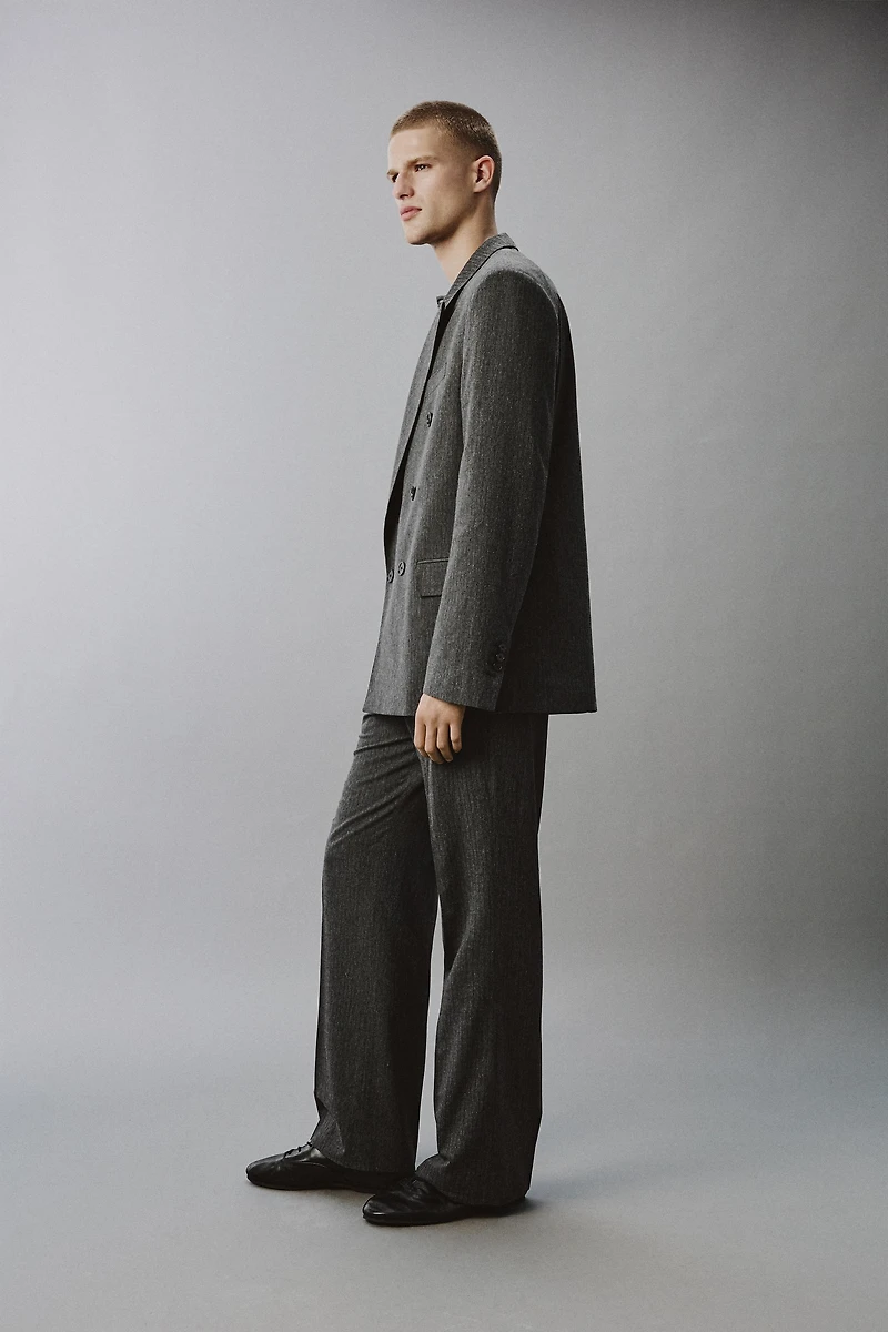 PANTALON DE COSTUME À RAYURES