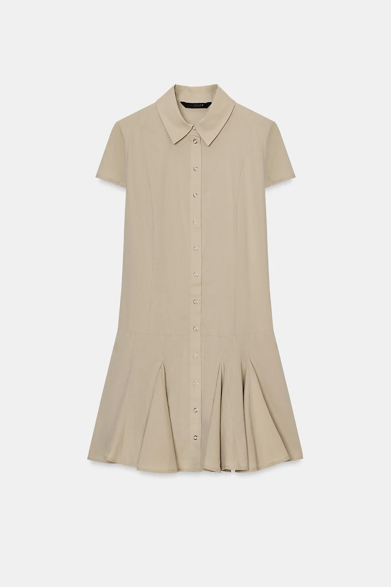 SHORT SHIRT DRESS
