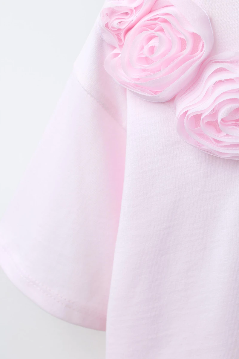 ORGANZA FLORAL TOP