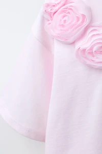 ORGANZA FLORAL TOP
