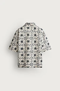 CHEMISE RELAXED FIT À IMPRIMÉ MOSAÏQUE