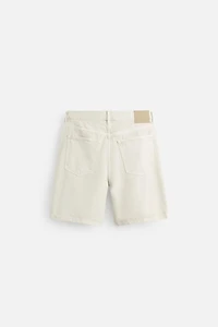 REGULAR FIT DENIM SHORTS