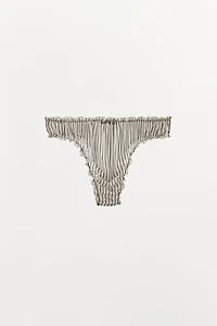 100% VISCOSE STRIPED UNDERWEAR
