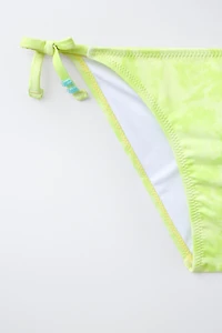 TIE-DYE HIBISCUS BIKINI, Ages 6–14