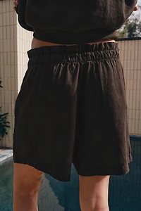 100% LINEN SHORTS ZW COLLECTION