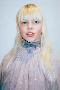 BUTTERFLY FAIRY COSTUME SPARKLY TULLE CAPE