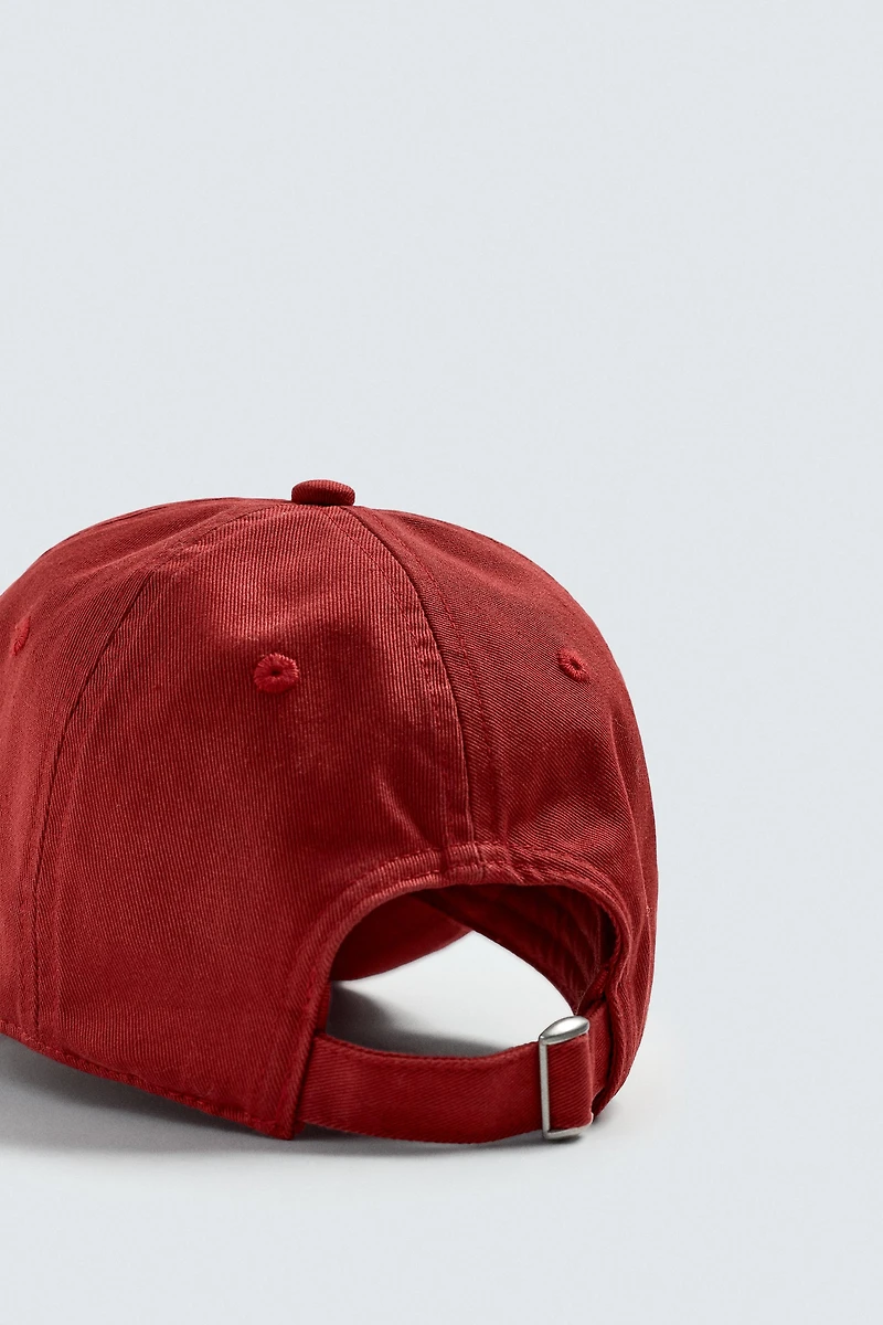 WASHED COTTON CAP