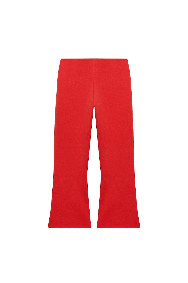 FLARE KNIT PANTS