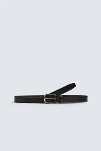 LEATHER DRESS BELT
