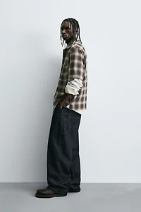PLAID OVERSHIRT