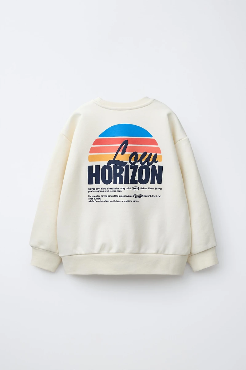 PRINTED SWEATSHIRT