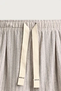 STRIPED RELAXED FIT PANTS