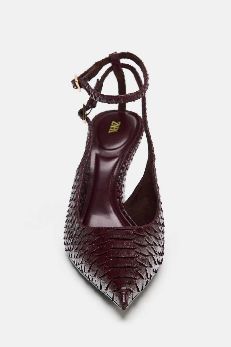 CHAUSSURES COMPENSÉES EN RELIEF