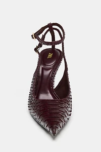 CHAUSSURES COMPENSÉES EN RELIEF