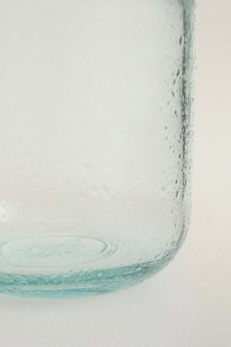 BUBBLE GLASS TOOTHBRUSH TUMBLER