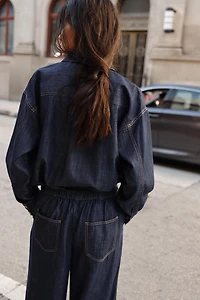 Z1975 HIGH RISE JOGGER WIDE LEG JEANS