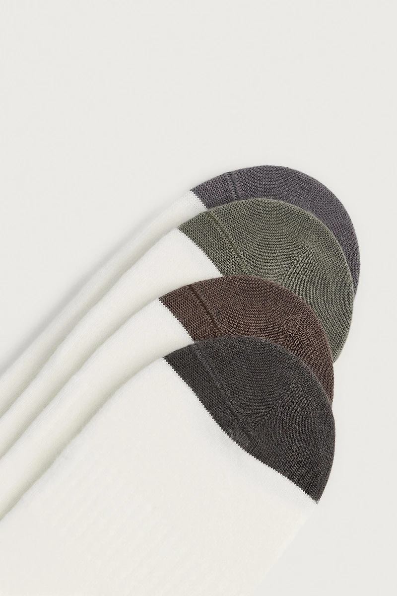 PACK OF 4 INVISIBLE SOCKS