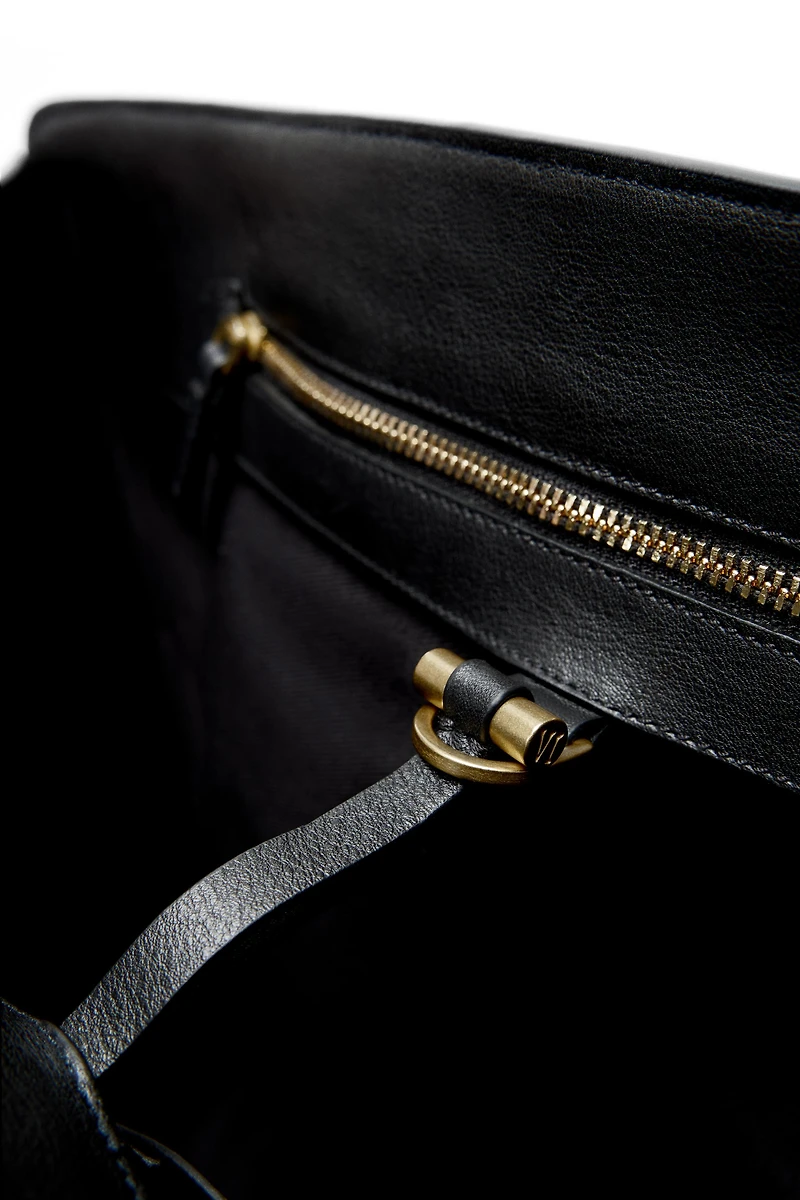 LIMITED EDITION LEATHER TOTE BAG