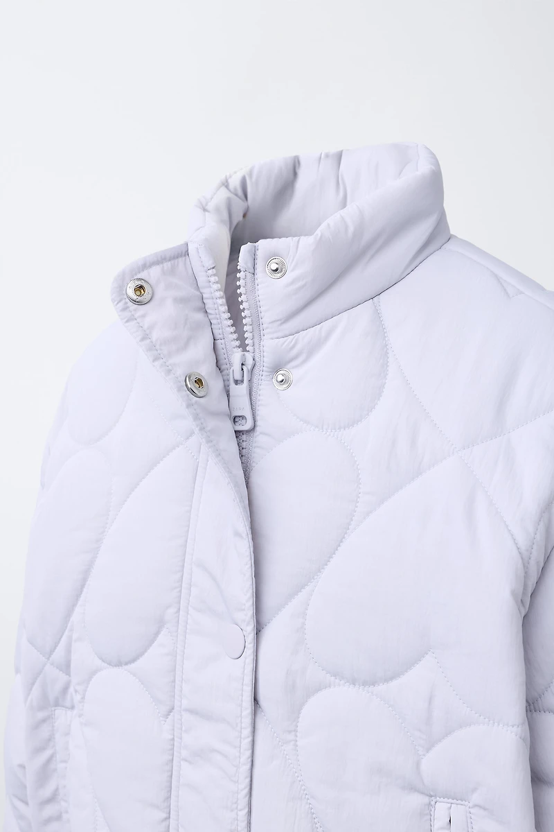 VESTE REMBOURRÉE CŒURS