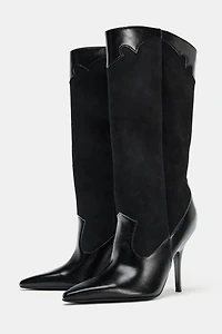 HEELED COWBOY BOOTS