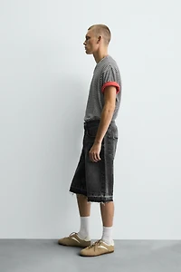 BAGGY FIT DENIM SHORTS